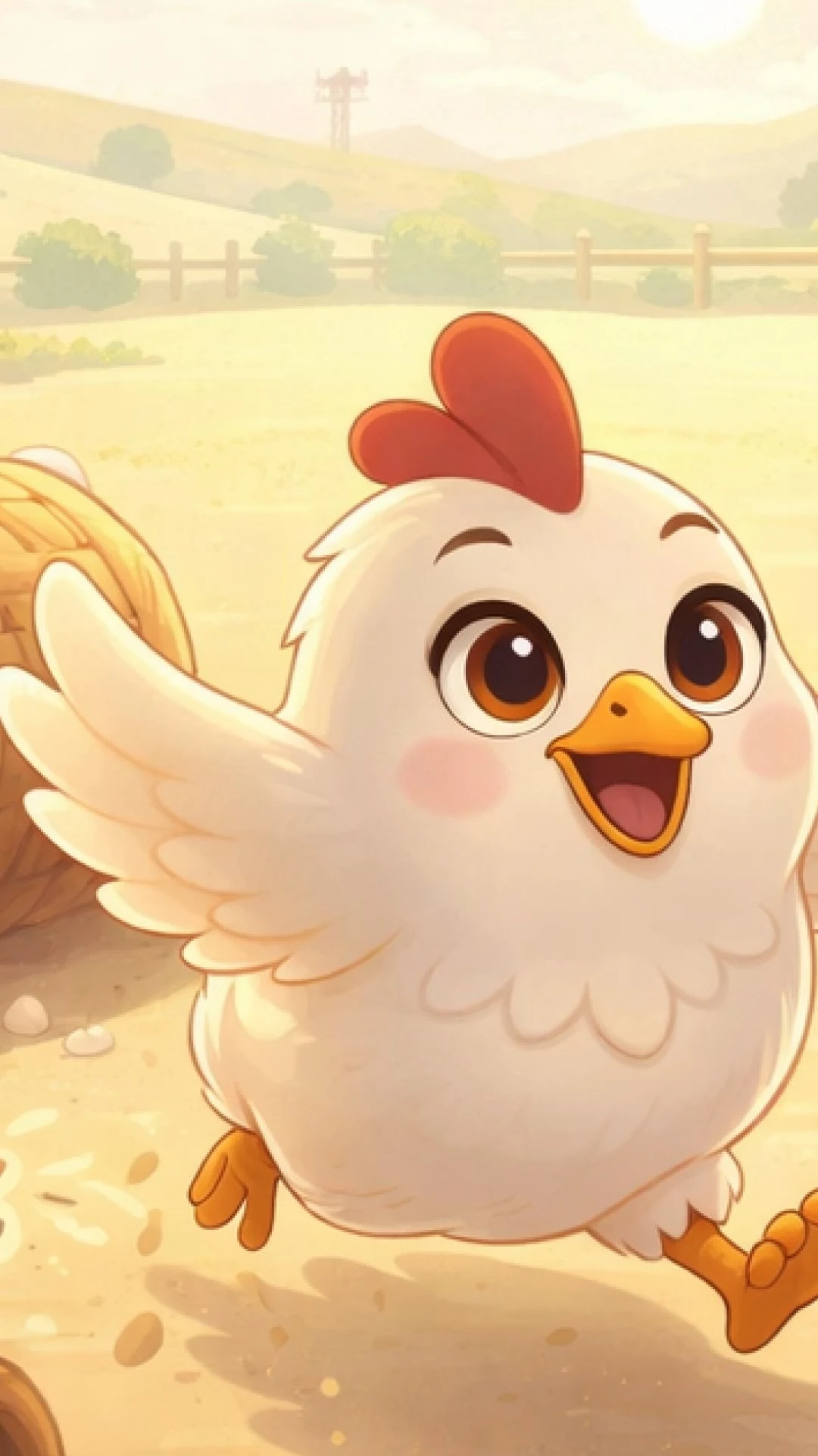 Farm Chicken Road Das screenshot