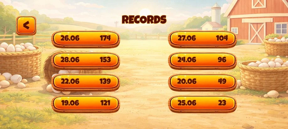 Farm Chicken Road Das screenshot